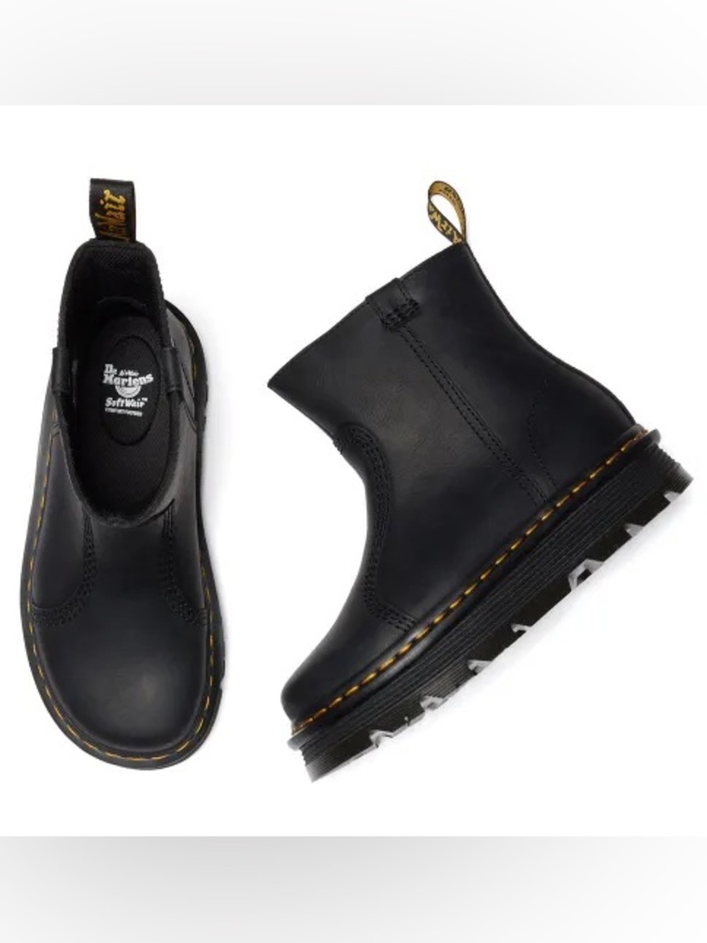 Dr Martens Zebzag Rigger booties
